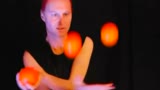 juggling in red