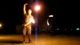 Fire Poi @ Burning man 2010